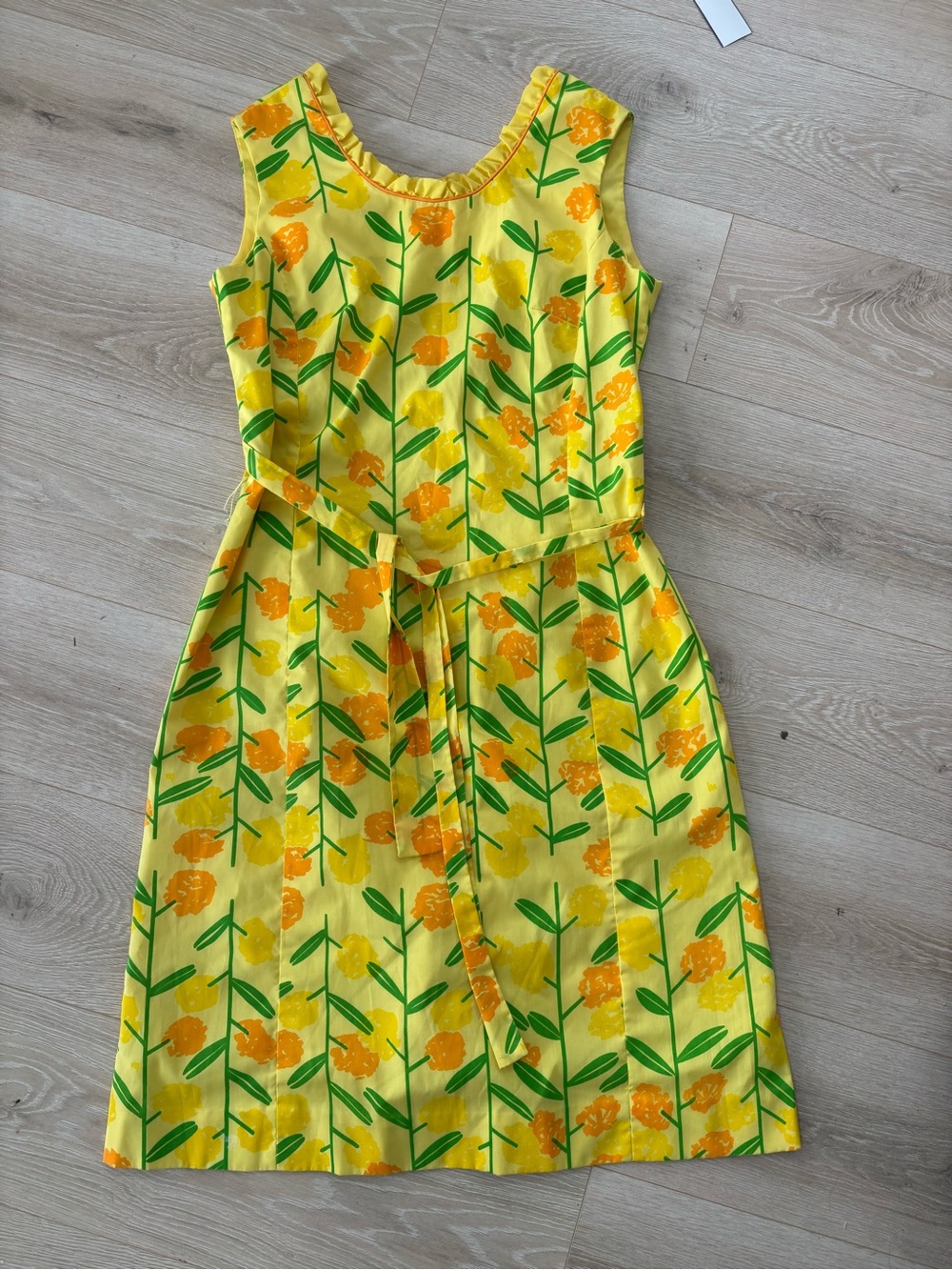 Vintage 1960s The Vested Gentress maxi dress